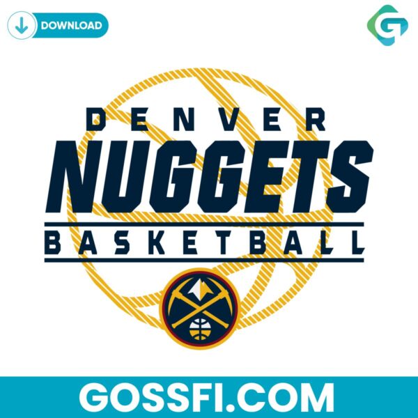 denver-nuggets-basketball-svg-digital-download