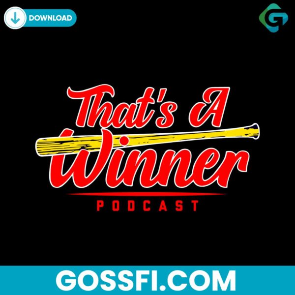 that-is-a-winner-podcast-st-louis-cardinals-svg