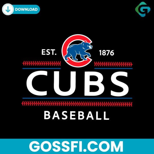 chicago-cubs-1876-baseball-mlb-team-svg-digital-download