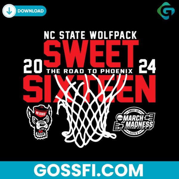 nc-state-wolfpack-sweet-sixteen-2024-the-road-the-phoenix-svg