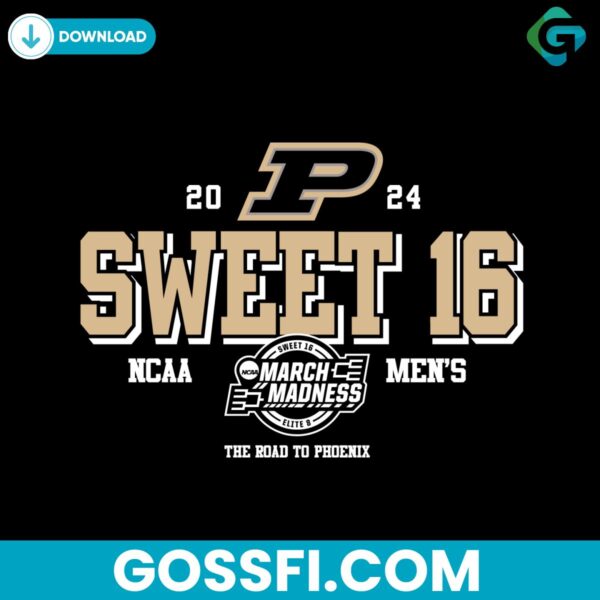 purdue-boilermakers-sweet-16-ncaa-svg-digital-download