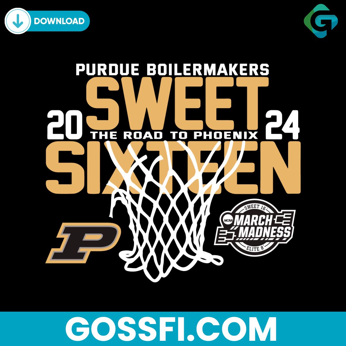 purdue-boilermakers-mens-basketball-2024-sweet-16-net-svg