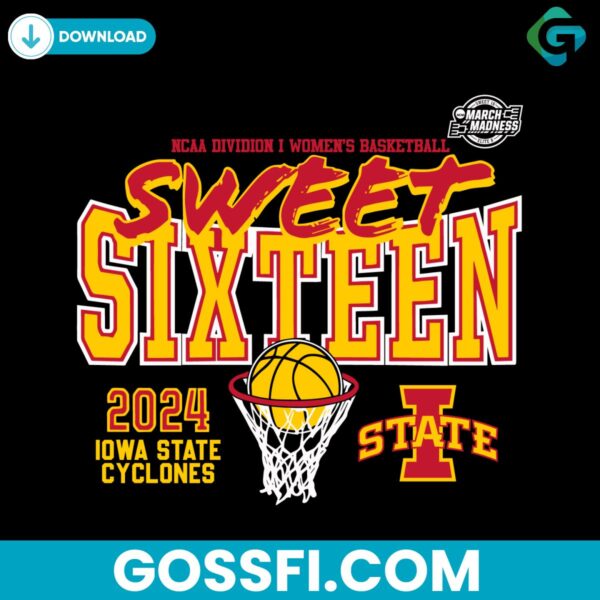 iowa-state-cyclones-2024-ncaa-womens-basketball-sweet-16-svg