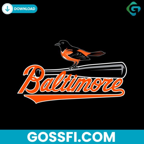 baltimore-baseball-bat-bird-mlb-svg-digital-download