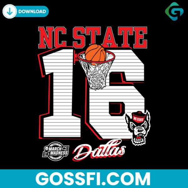 nc-state-sweet-16-basketball-ncaa-march-madness-svg