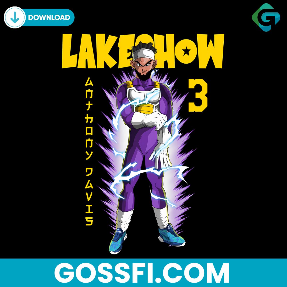 lake-show-los-angeles-laker-basketball-dragon-ball-png