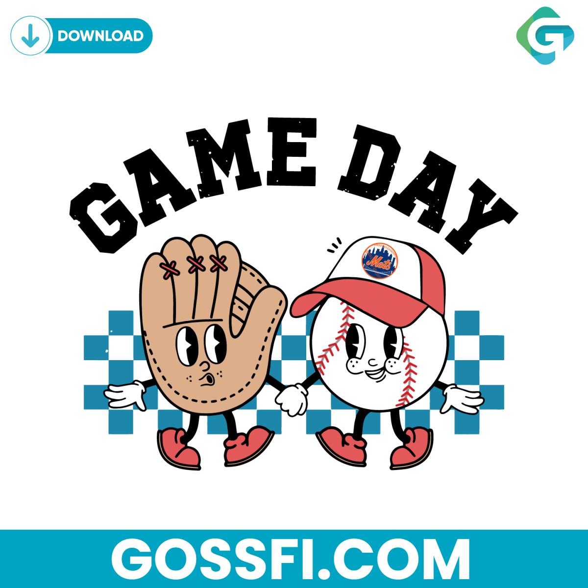 game-day-new-york-mets-baseball-svg-digital-download