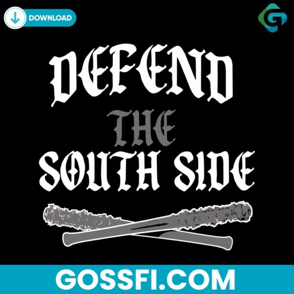 defend-the-south-chicago-white-sox-baseball-mlb-svg