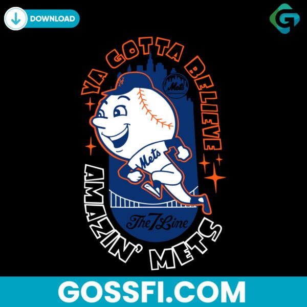 ya-gotta-believe-amazin-mets-baseball-svg-digital-download