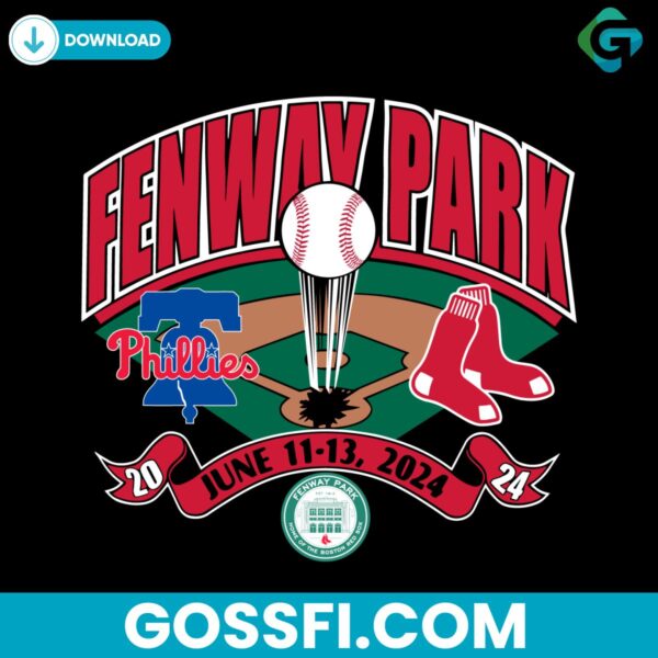 boston-red-sox-vs-philadelphia-phillies-fenway-park-svg-digital-download