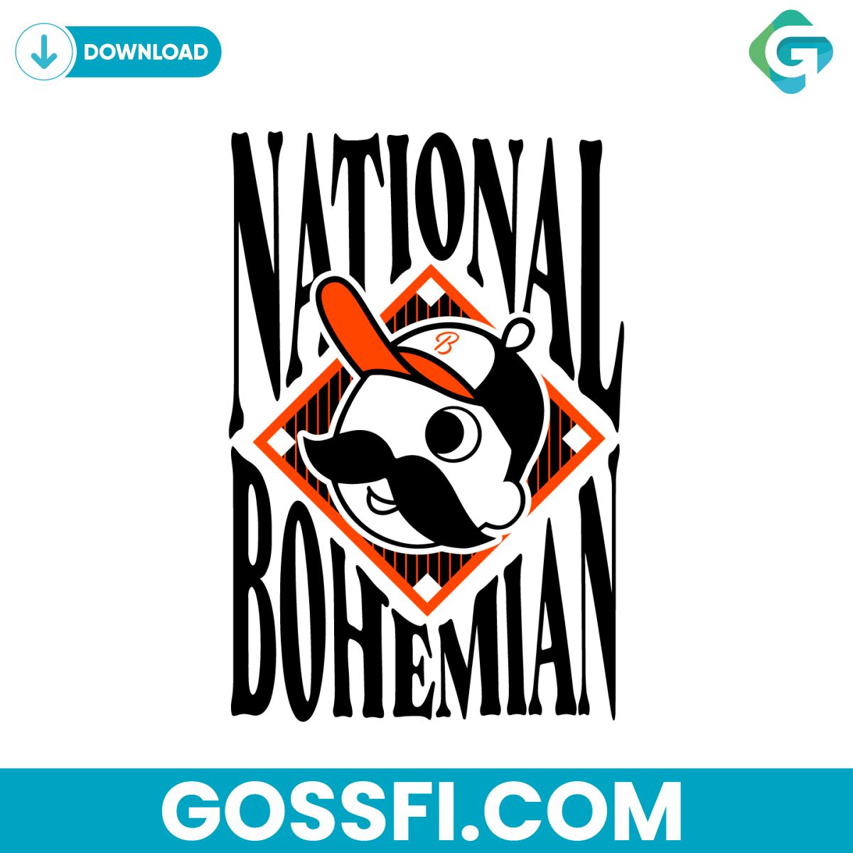 national-bohemian-head-baltimore-orioles-svg