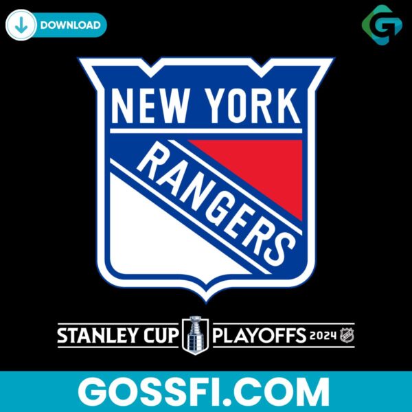 new-york-rangers-2024-stanley-cup-playoffs-nhl-svg