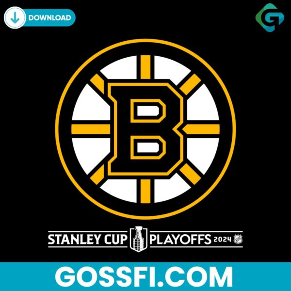 boston-bruins-2024-stanley-cup-playoffs-nhl-svg