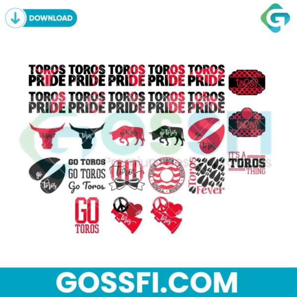 toros-mascot-bundle-ncaa-svg-digital-download