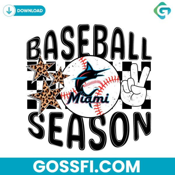 baseball-season-miami-marlins-svg-digital-download