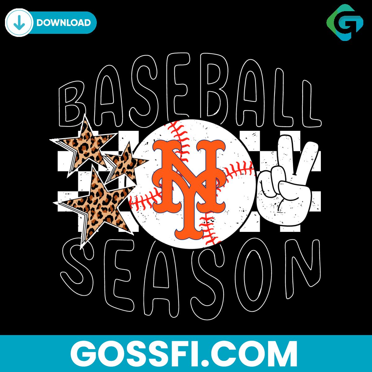 Baseball Season New York Mets Svg Digital Download - Gossfi.com