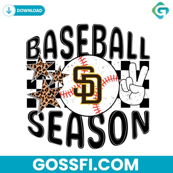 baseball-season-san-diego-padres-svg-digital-download