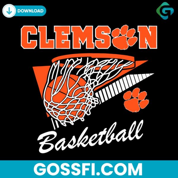 clemson-basketball-net-ncaa-svg-digital-download