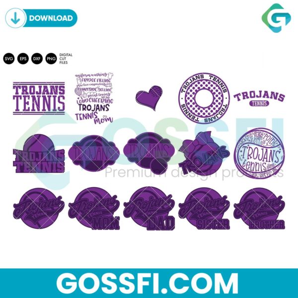 trojans-tennis-bundle-svg-digital-download