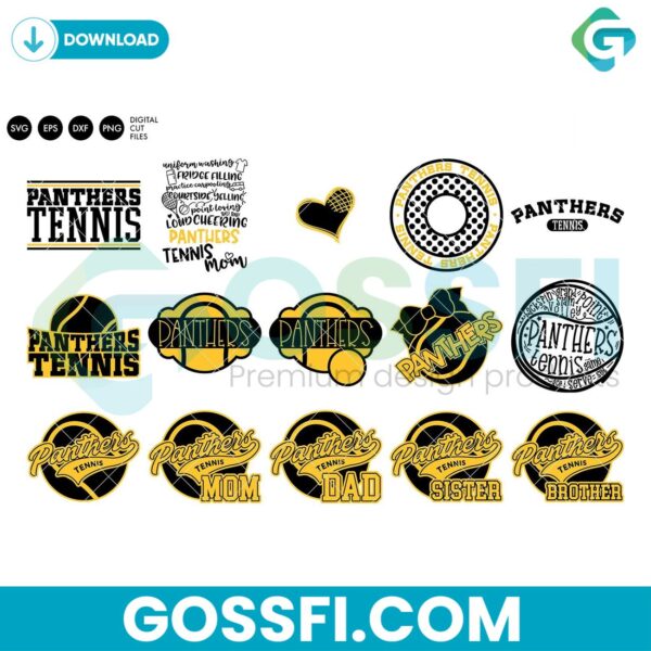 panthers-tennis-bundle-svg-digital-download