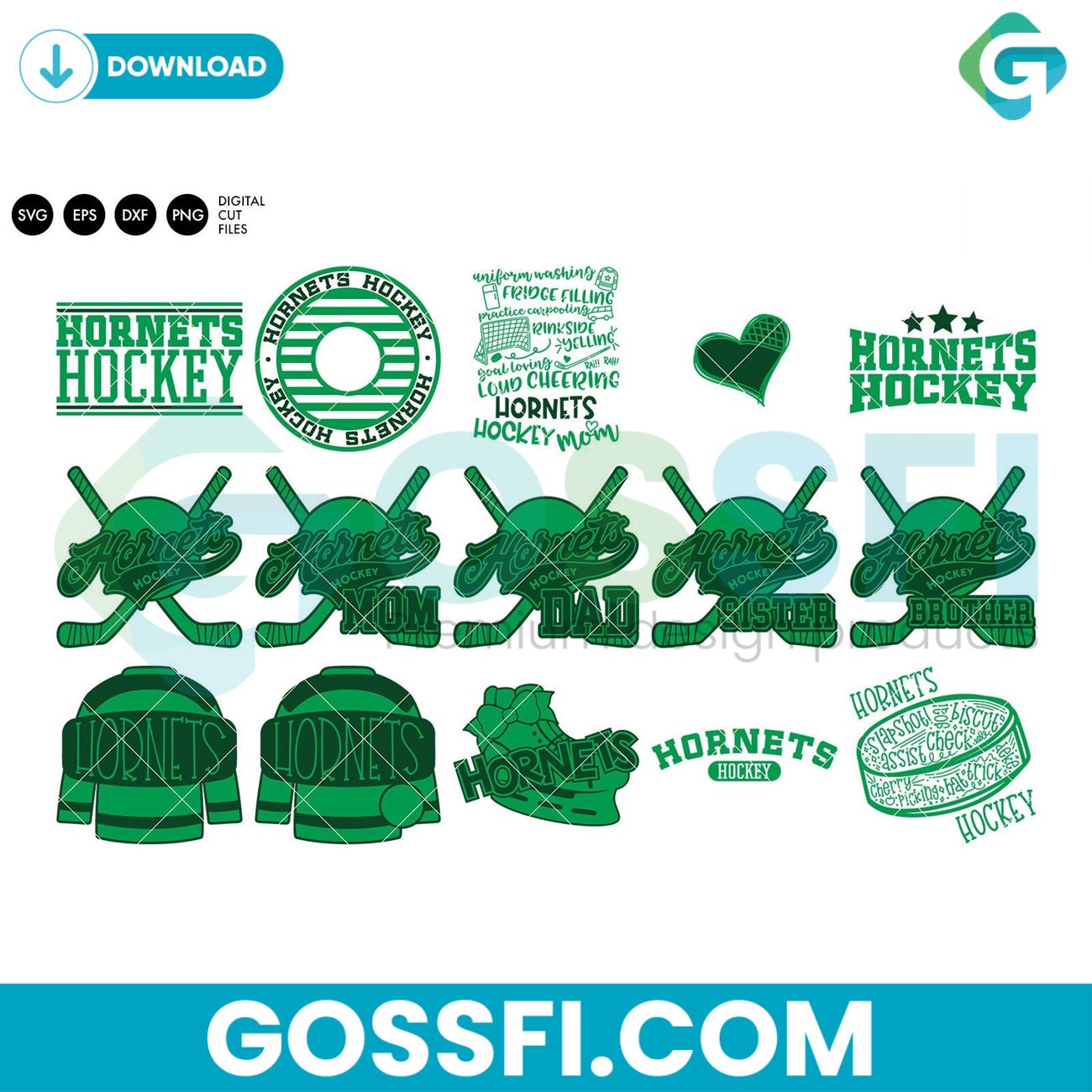 hornets-ice-hockey-bundle-svg-digital-download