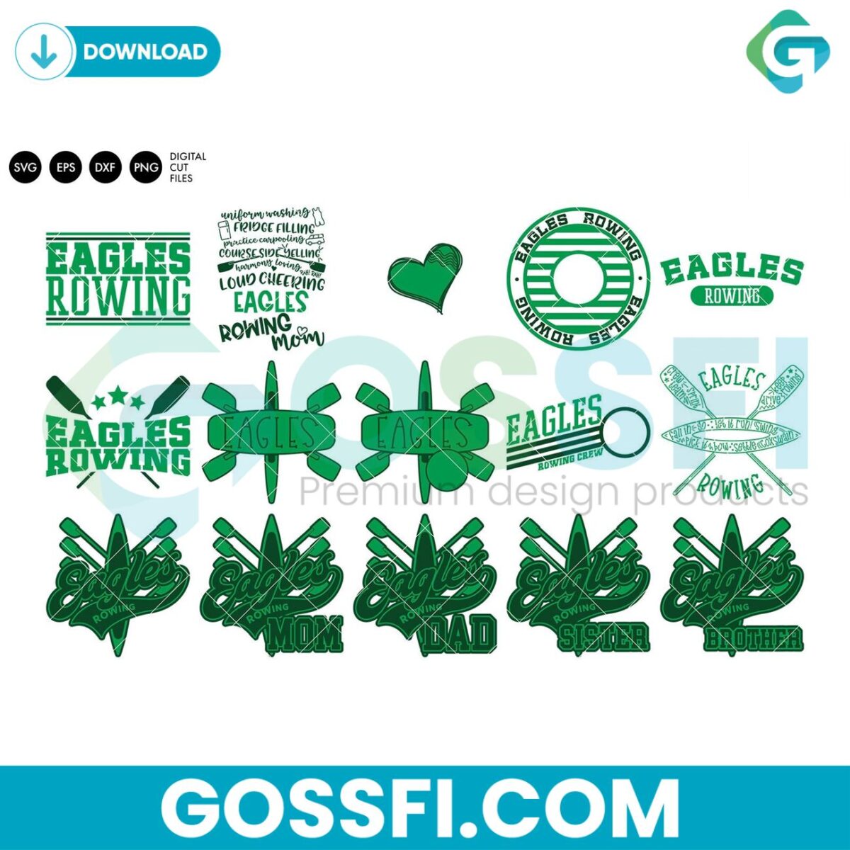 eagles-rowing-crew-bundle-svg-digital-download