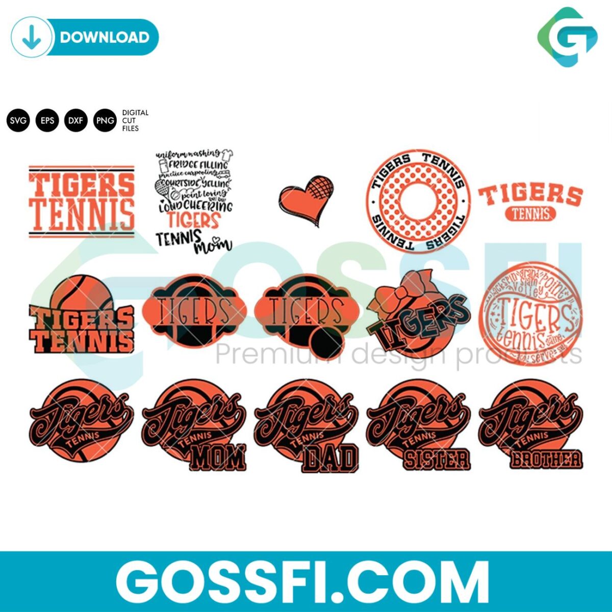 tigers-tennis-bundle-svg-digital-download