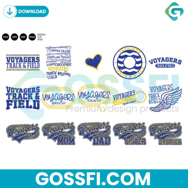 voyagers-track-and-field-bundle-svg-digital-download