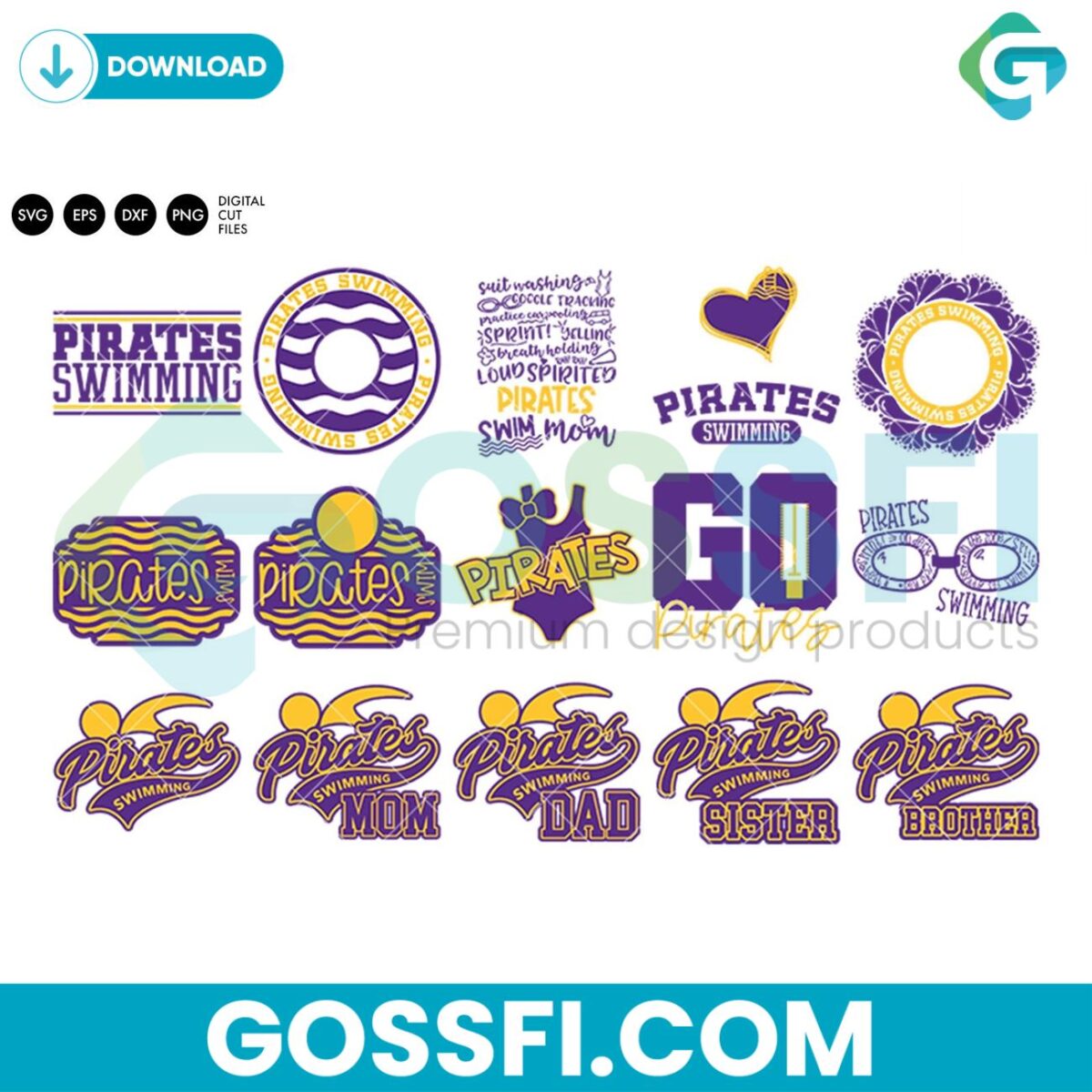 pirates-swim-team-bundle-svg-digital-download