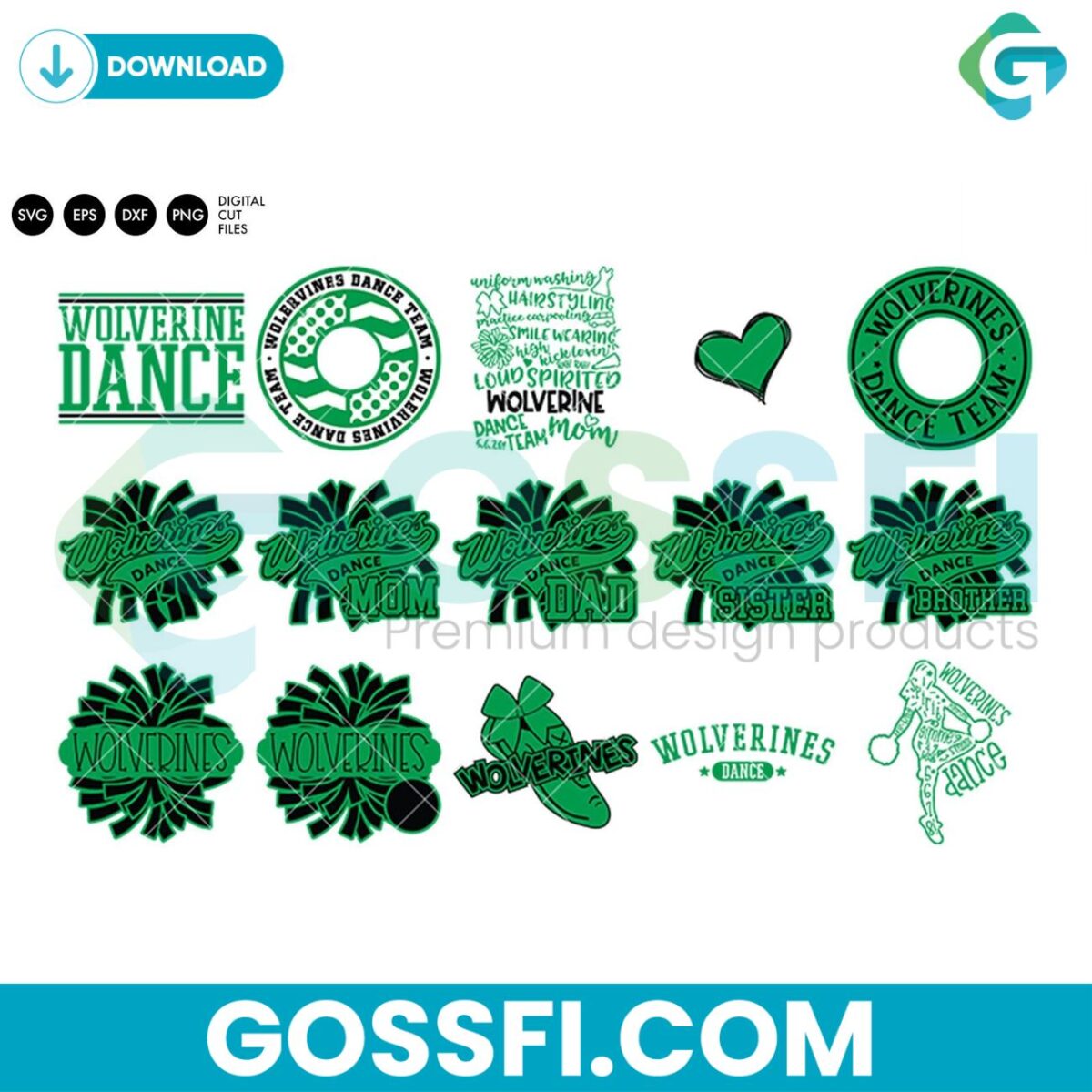 wolverines-dance-bundle-svg-digital-download