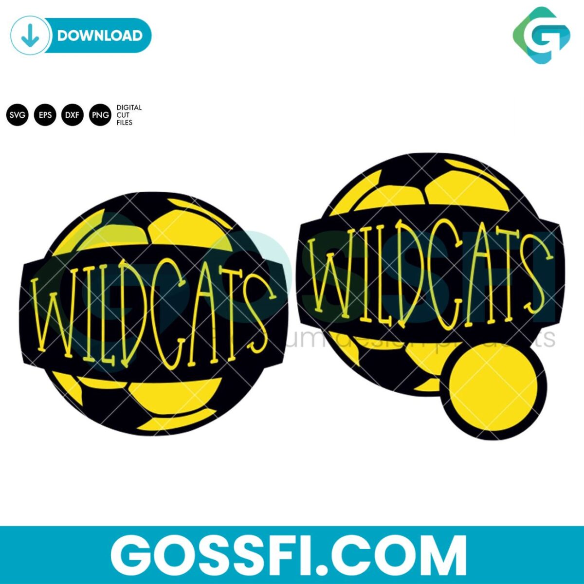 wildcats-soccer-frames-black-gold-svg-digital-download