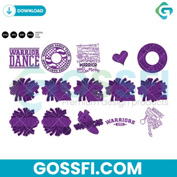 warriors-dance-bundle-svg-digital-download