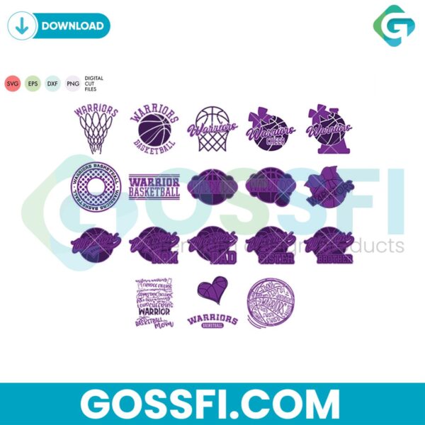 warriors-basketball-bundle-svg-digital-download