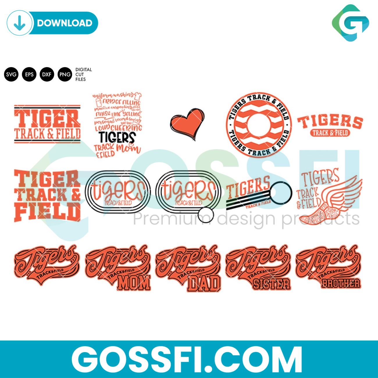 tigers-track-svg-digital-download