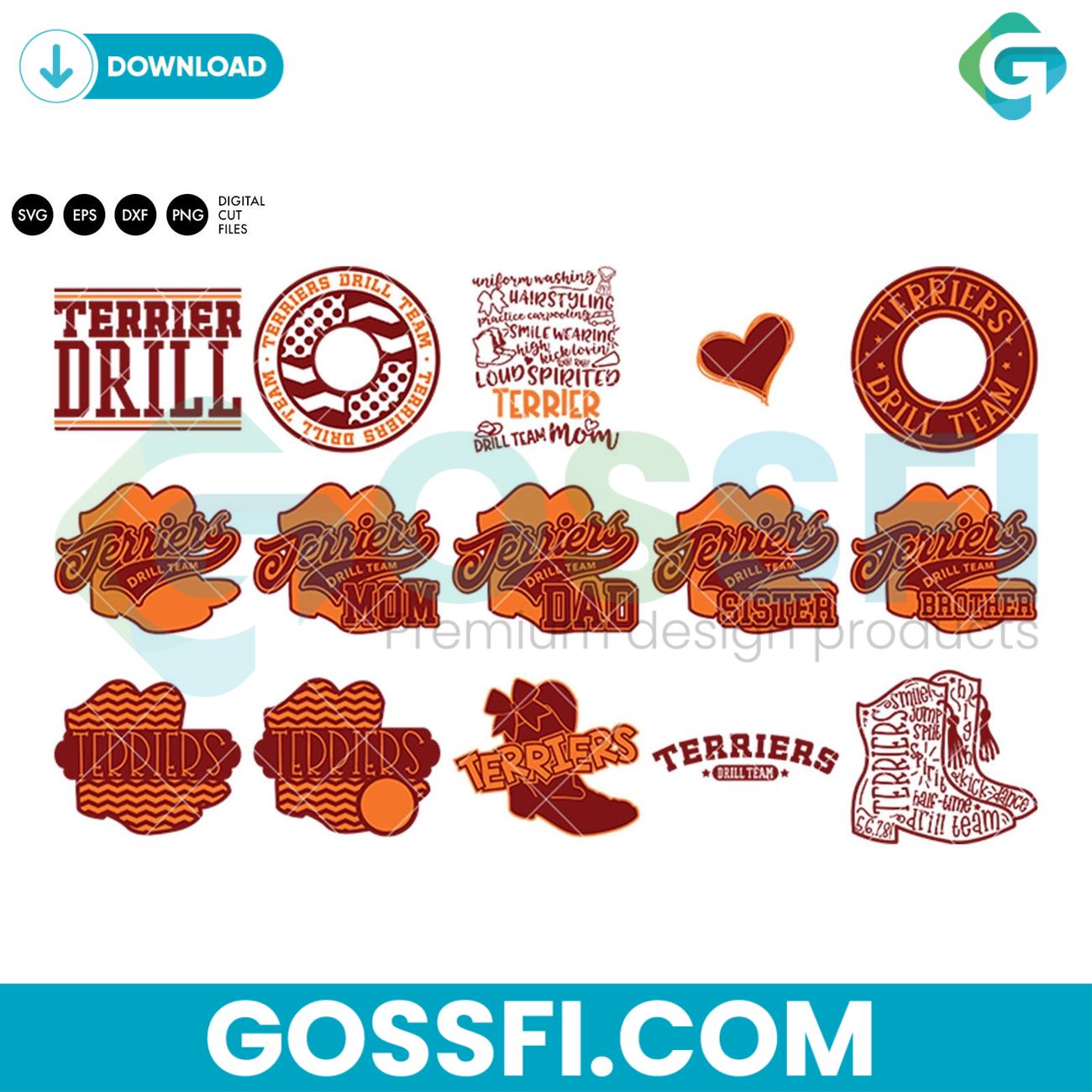 terriers-drill-bundle-svg-digital-download