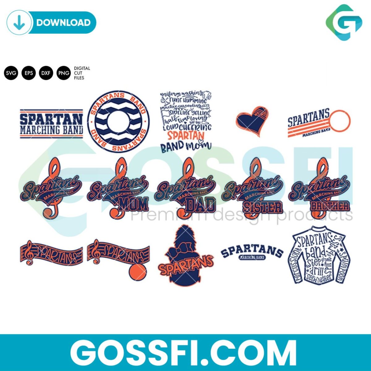 spartans-band-bundle-svg-digital-download