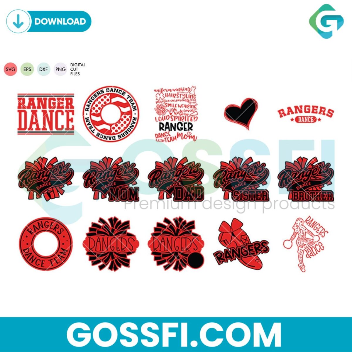 rangers-dance-bundle-svg-digital-download