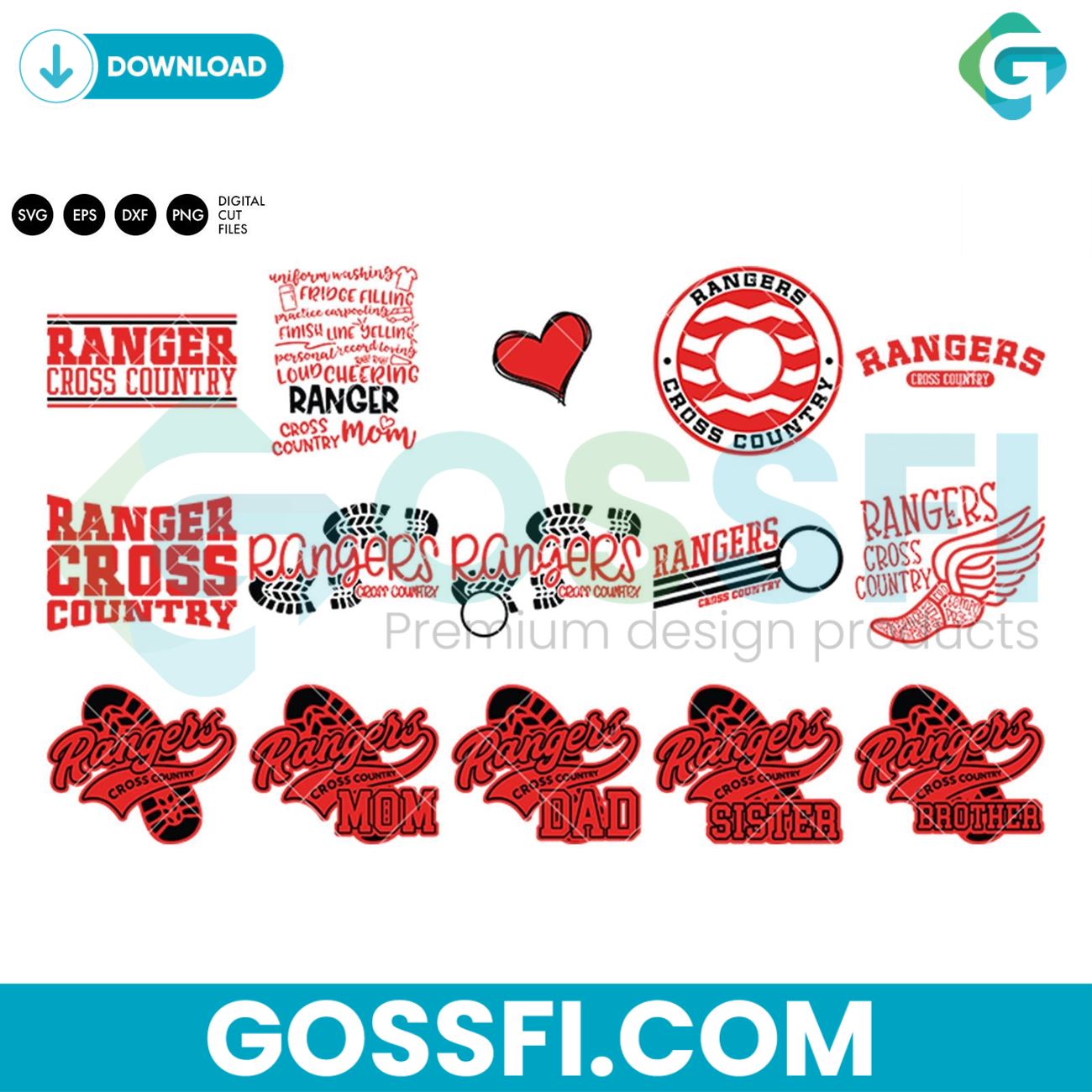 rangers-cross-country-bundle-svg-digital-download