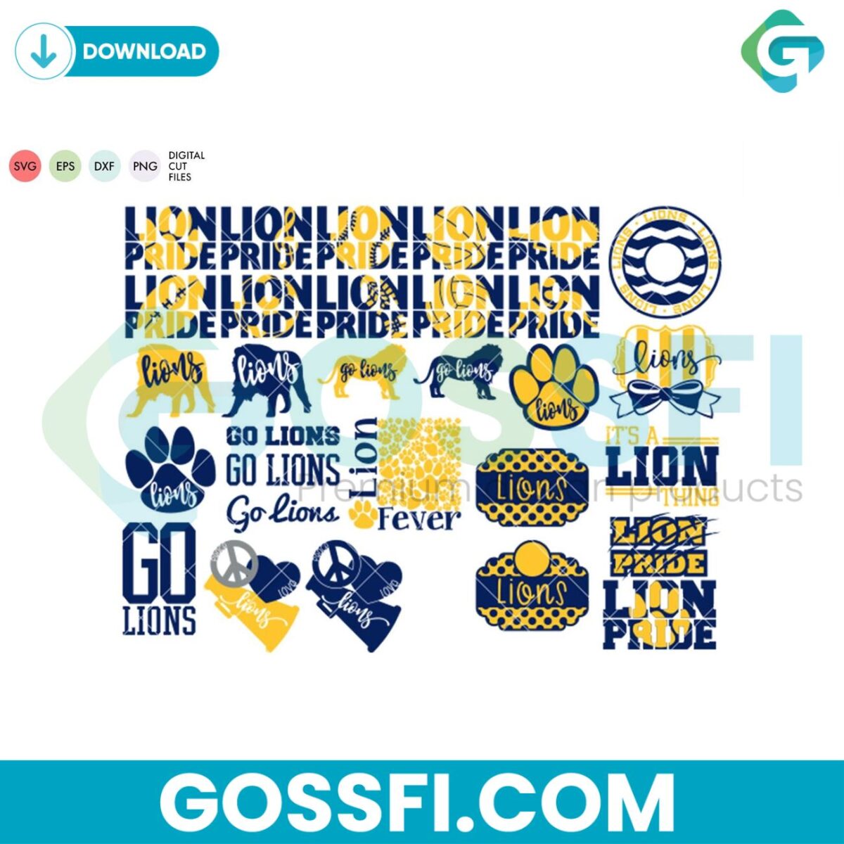 lions-mascot-bundle-svg-digital-download