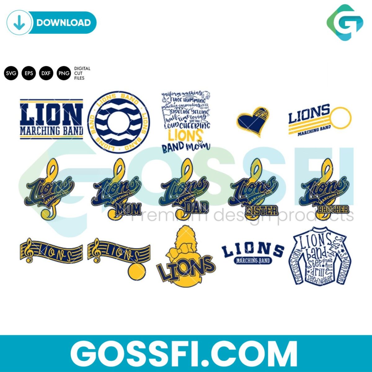 lions-band-bundle-svg-digital-download