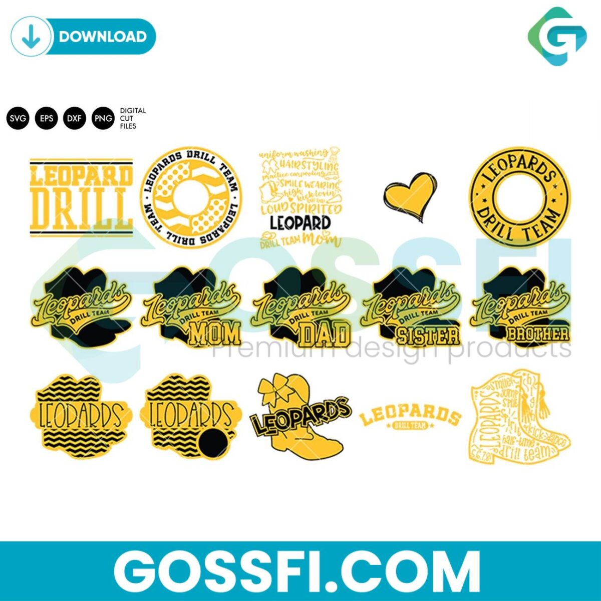 leopards-drill-bundle-svg-digital-download