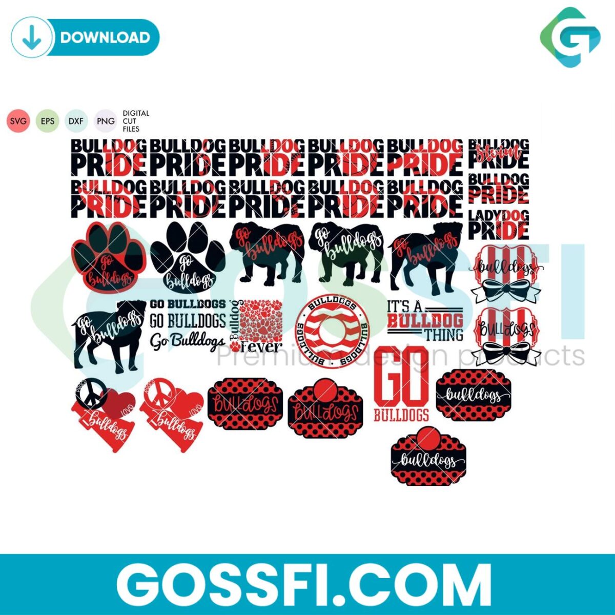 bulldogs-mascot-bundle-svg-digital-download