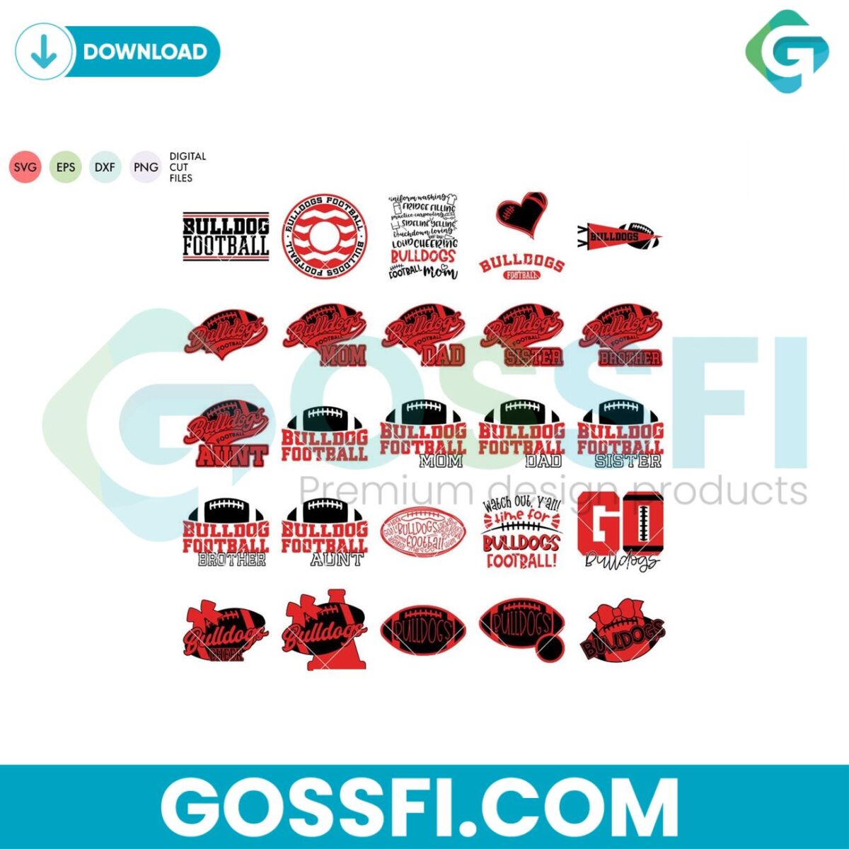 bulldogs-football-bundle-svg-digital-download