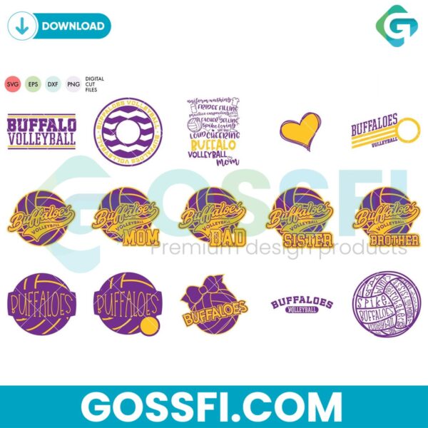 buffaloes-volleyball-bundle-svg-digital-download