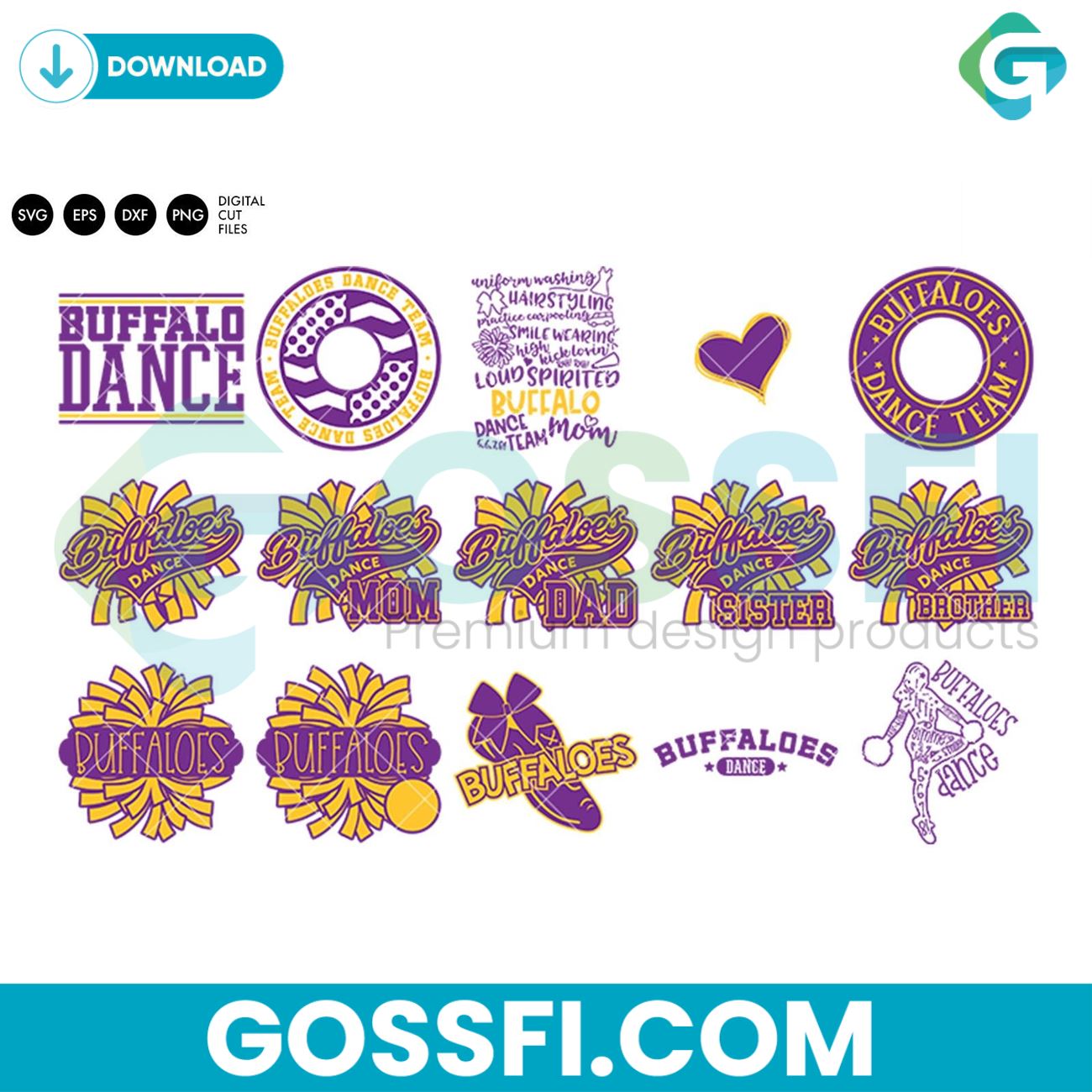 buffaloes-dance-team-bundle-svg-digital-download