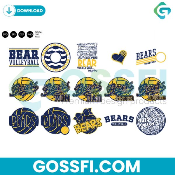 bears-volleyball-bundle-svg-digital-download