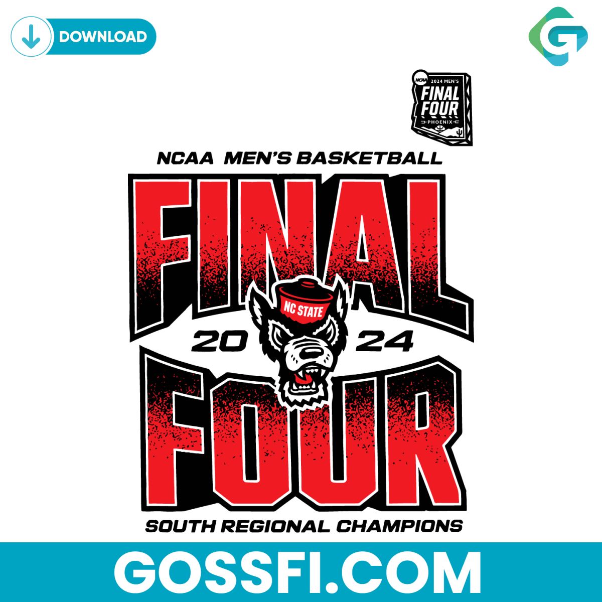 nc-state-wolfpack-2024-ncaa-mens-basketball-tournament-march-madness-final-four-svg