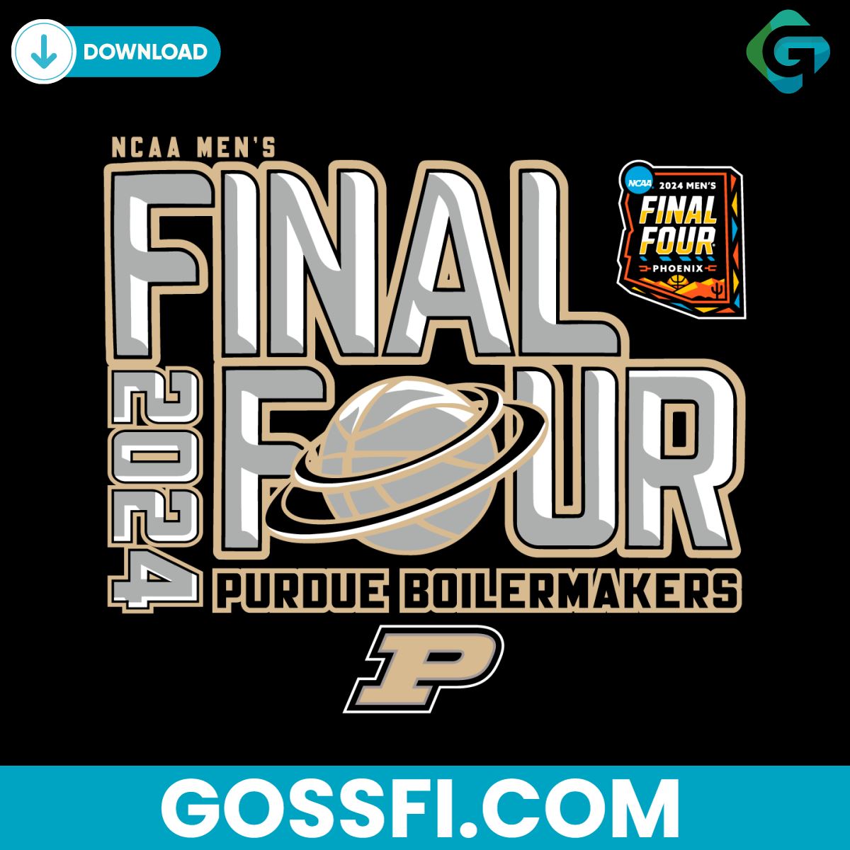 purdue-boilermakers-2024-ncaa-mens-basketball-tournament-final-four-svg