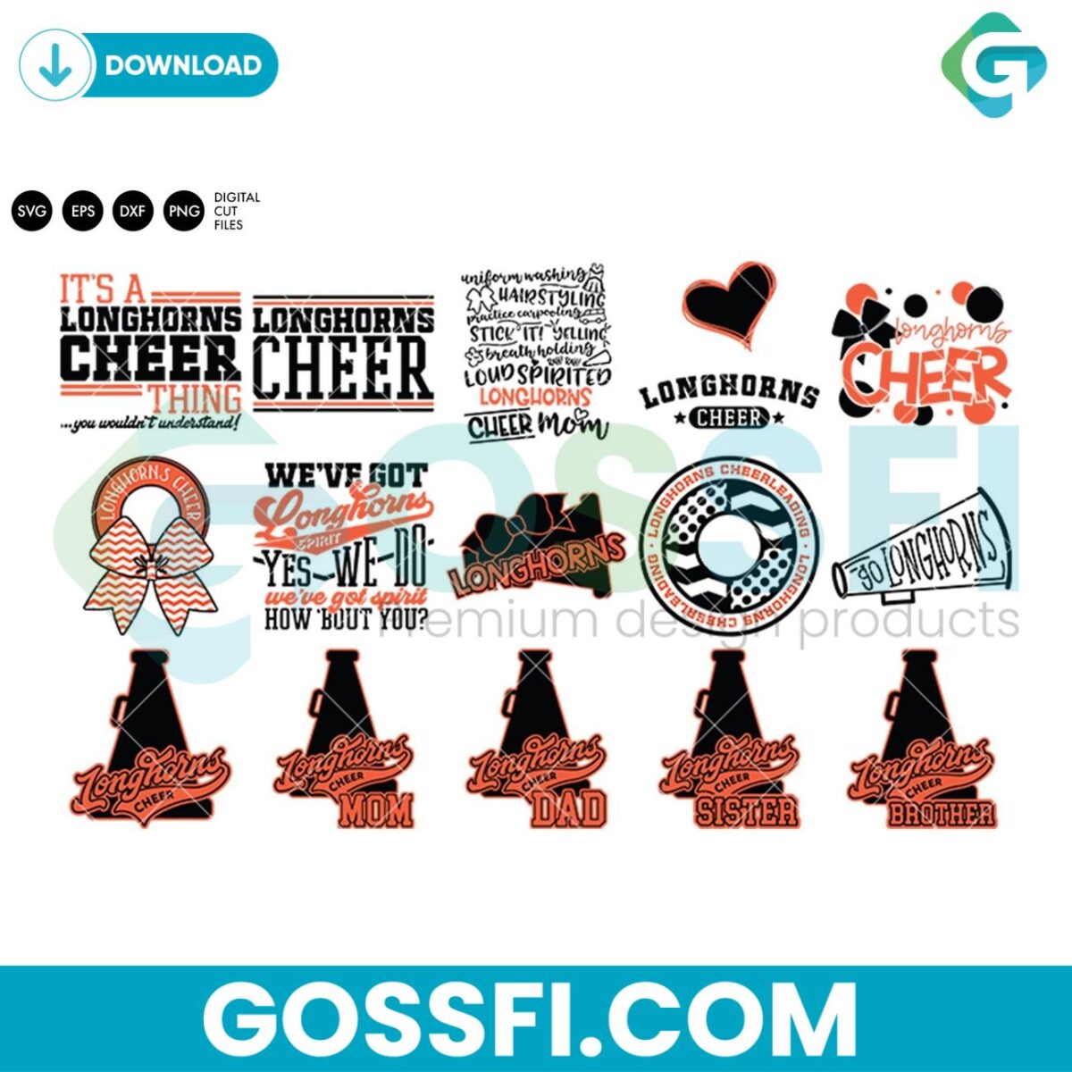 longhorns-cheerleading-bundle-svg-digital-download