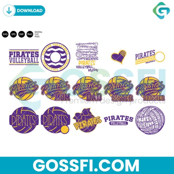 pirates-volleyball-bundle-svg-digital-download